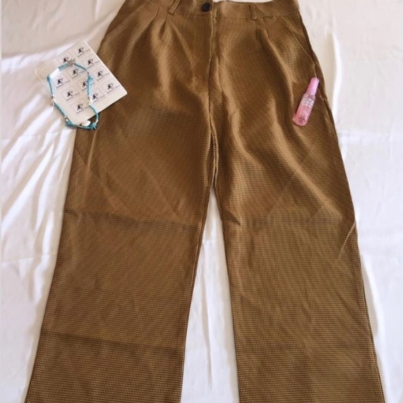 High waisted checked trouser - Picture 2 of 4